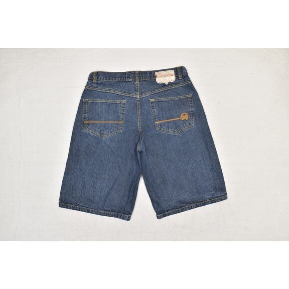 Men's Mecca USA Y2K Loose Fit Short Size 38 100% Cotton Baggy Fit - Picture 3 of 8